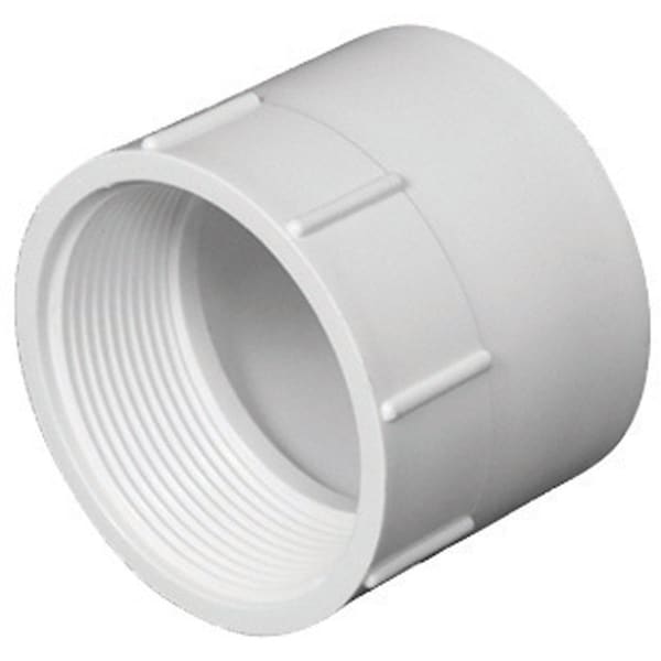 Charlotte Pipe And Foundry Charlotte Pipe Schedule 40 2 in. Hub X 2 in. D FPT PVC Pipe Adapter 1 pk PVC001011000 - main